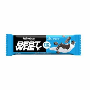 Imagem de Barra Proteica Best Whey - 1 Barra 32g Cookies & Cream - Atlhetica Nut