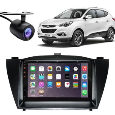 Imagem de Central Multimídia Automotiva 2 Din Mp5 Hyundai Ix35 7 Touch Screen Bluetooth Espelhame...