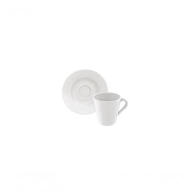 Imagem de Conjunto Xícara E Pires De Café Tramontina Leonora Em Porcelana 70ml 2