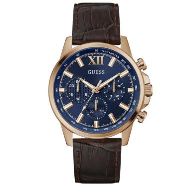 Imagem de Relógio Guess Masculino Multifunção GW0901G3 Marrom-Masculino