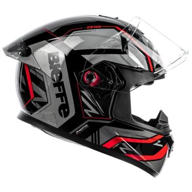 Imagem de Capacete Moto Bieffe B12 Phanton Integral Fechado Preto-Unissex