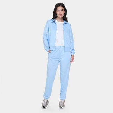 Imagem de Conjunto Adidas Feminino, Azul, P