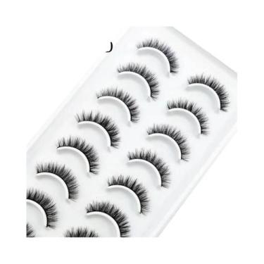 Imagem de Cílios Postiços 3D De Visom Sintético, Macios, Volumosos, Espessos, Na