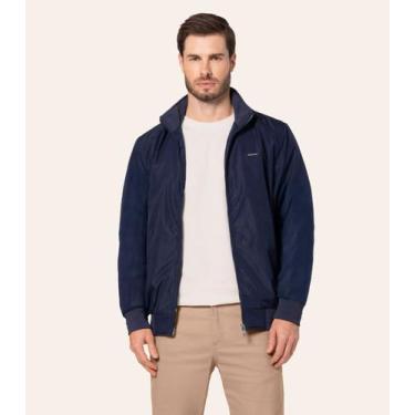 Imagem de Jaqueta Masculina Microfibra Forrada Diametro Azul, M, Azul