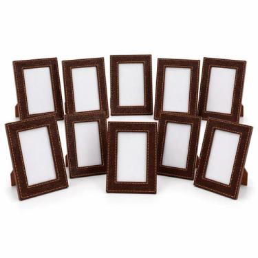 Imagem de Porta Retrato 10x15 Decorativo com Moldura Premium Estilo Rústico - Co