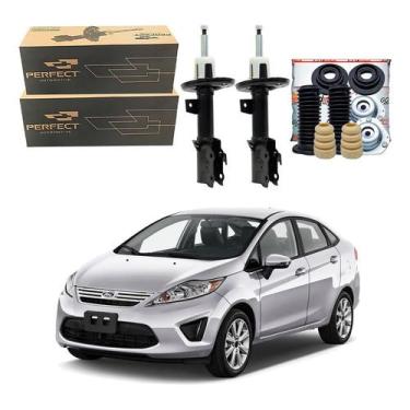 Imagem de Kit Amortecedor Dianteiro New Fiesta Sedan 1.6 2011 A 2013 - Perfect