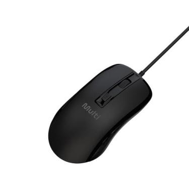 Imagem de Mouse Com Fio MF360 USB 4 Botões Preto Multi - MO686 - Multilaser, Pre