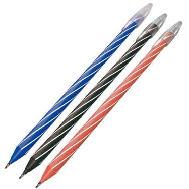 Imagem de Caneta Esferográfica SPIRO, CIS, 1 Azul, 1 Preta e 1 Vermelha