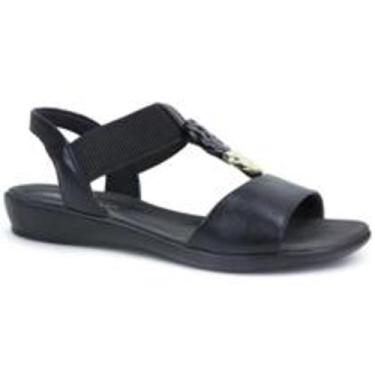 Imagem de Sandália Piccadilly Anabela Fascite Wide Fit 500405, 36
