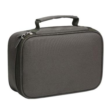 Imagem de Estojo Grande Box 2 Ziper Quadrado Escolar Divisorias BakPak - Bak Pak