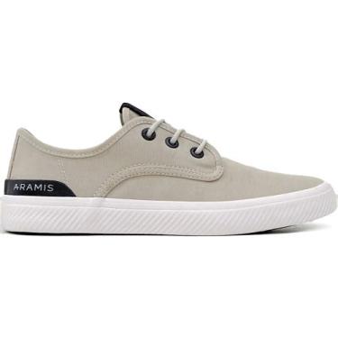 Imagem de Tênis Aramis Daily Dock Canvas Bege Masculino, 41