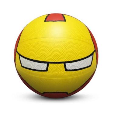 Imagem de Bola De Basquete Infantil Marvel Tamanho 3 - Roppe, Homem de ferro