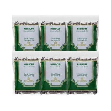 Imagem de Kit 6x Chá Pacote Hibiscus 30g - CHAMEL