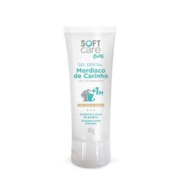 Imagem de Gel Dental 1 Mês+ Mordisco De Carinho Soft Care Baby 40g