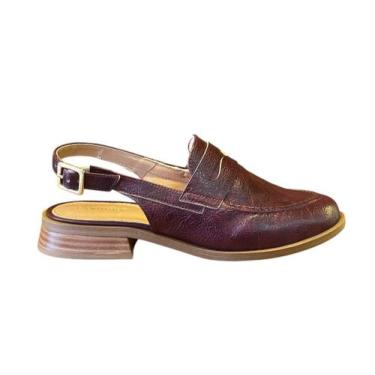 Imagem de Mocassim Sling Back feminino Malbeck Labourê, Malbeck, 35
