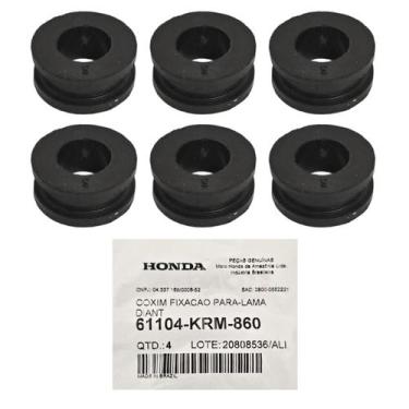 Imagem de Kit Coxim Paralama Dianteiro Titan Fan Start 160 2025 a 2026 - Honda