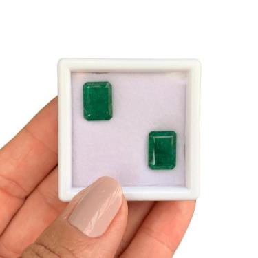 Imagem de Esmeralda Baguete Par 8,19ct - ENE2ESE