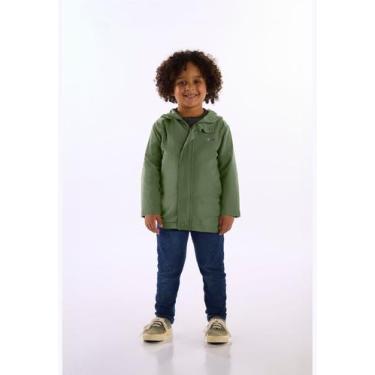Imagem de Jaqueta Parka Infantil para Menino Up Baby, Verde