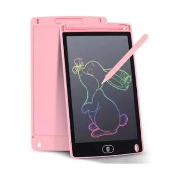 Imagem de Lousa Mágica De Led Quadro Rosa Neon Com Caneta Infantil - TZC