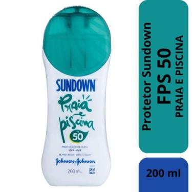 Imagem de Protetor Solar Sundown Praia e Piscina FPS 50 200ml - JOHNSON & JOHNSO