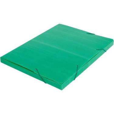 Imagem de Pasta Polionda Oficio 20MM Verde Novaonda PCT.C/10 - Polibras