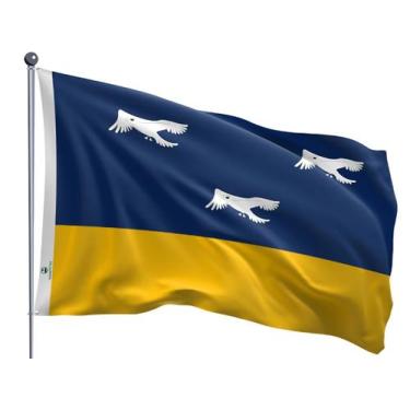 Imagem de Bandeira do Município de Arapongas Uma Face Estampada Tamanho 90x128cm