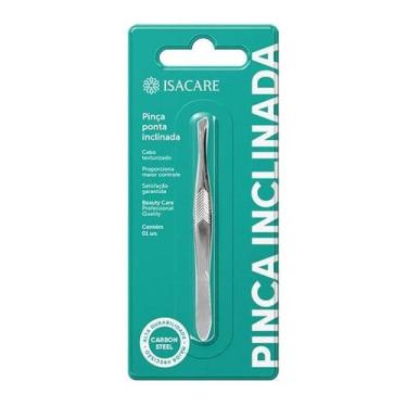 Imagem de Pinça com Ponta Inclinada Cabo Texturizado Trim/Isacare, ISACARE