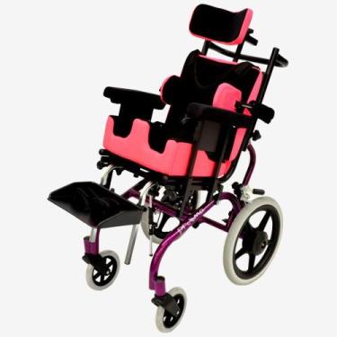 Imagem de Cadeira de rodas carrinho postural Prisma Vanzetti, Largura 44cm (GG) 