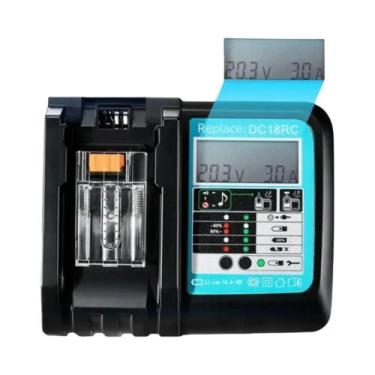 Imagem de Carregador De Bateria Li-ion 18V 3A Para Ferramentas Elétricas Makita 