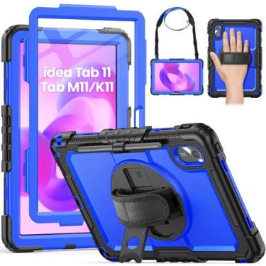Imagem de Capa para tablet HXCASEAC Lenovo Idea Tab 11 11 polegadas Azul