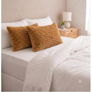 Imagem de 1 - Capa P/ Travesseiro em Pelucia Wave Soft 70 X 50 CM - - S DECOR