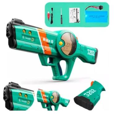 Imagem de Super Pistola Elétrica de Água 1200ML Para Férias Divertidas no Sol - 