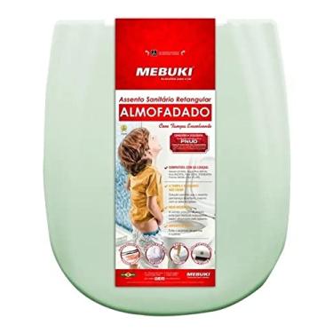 Imagem de Tampa De Vaso Sanitário Almofadado Mebuki Sabatini Verde