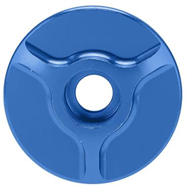 Imagem de Capa de fone de ouvido de garfo dianteiro, capa de conjunto de tigela de haste à prova de ferrugem para bicicleta MTB para mountain bike(azul)