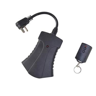 Imagem de Woods Interruptor plug-in externo 59748WD com controle remoto sem fio, 3 tomadas aterradas