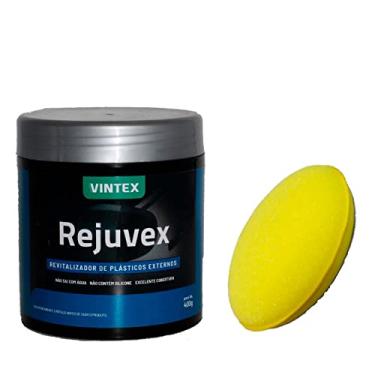 Imagem de Kit Rejuvex Revitalizador de Plásticos 400g Vonixx - Espuma Aplicadora Protelim