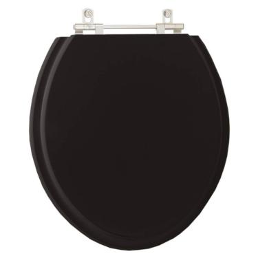 Imagem de Assento Sanitário Sabará Preto para Vaso Icasa