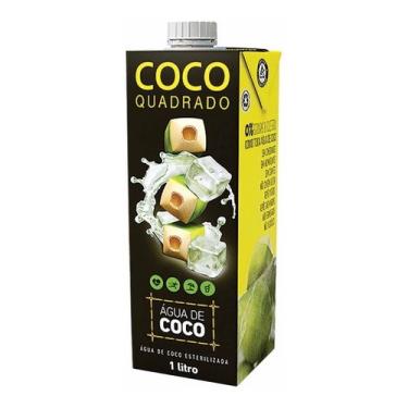 Imagem de Água De Cocô Coco Quadrado - 1 Litro