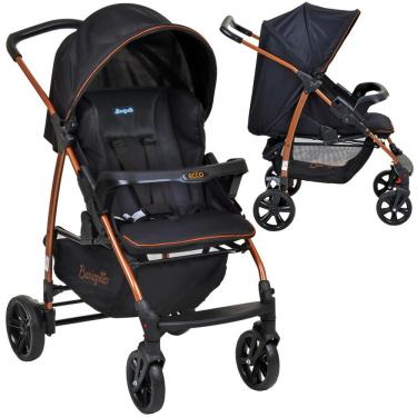 Imagem de Carrinho de Bebe Passeio Burigotto Ecco Preto Bronze