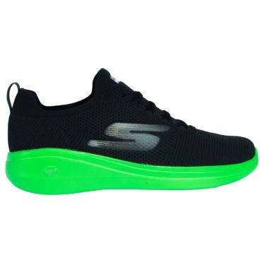 Imagem de Tênis Masculino Skechers Go Run Fast Monogram Preto/verde - 38