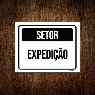 Imagem de Placa Sinalização - Setor Expedição 36X46
