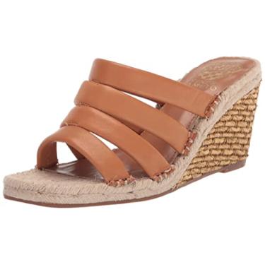 Imagem de Vince Camuto Sandália feminina Molisana Espadrille Wedge, Conhaque claro, 39
