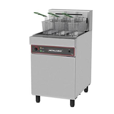 Imagem de Fritadeira Elétrica Água e Óleo Inox FAO 3 C Metalcubas - Trifásico Elétrico - 380V - Trifásico