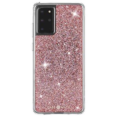 Imagem de Case-Mate Capa para Samsung Galaxy S20 Plus – Twinkle Stardust – Proteção contra quedas de 3 metros com carregamento sem fio – Capa luxuosa com glitter brilhante para S20 Plus 5G, leve, antiarranhões, material absorvente de choque