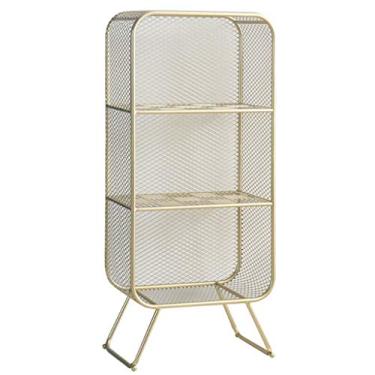 Imagem de KIZQYN Estante de livros estante caindo do metrô, estante para quarto, divisória oca, exibição multicamadas, rack de armazenamento, estante