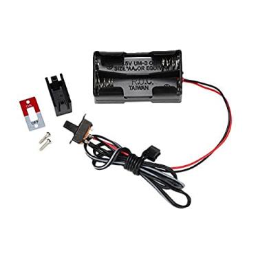 Imagem de Traxxas Suporte de bateria de 4 células 3170X com interruptor liga/desliga