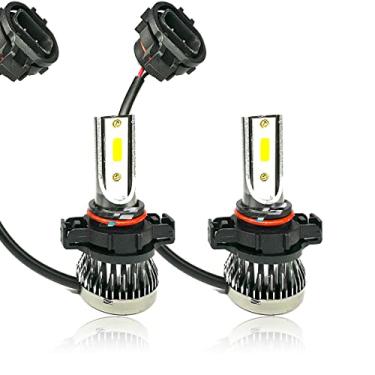Imagem de Kit Ultra Led Super Branca 6500k 22000 Lumens H4 H7 H1 H11 H3 HB4 H16-PSX PAR LÂMPADA FAROL ALTO BAIXO MILHA NANO Y3 C/COOLER 12V 36W IMPORTADO TOP (H16-PSX)