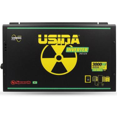 Imagem de Inversor de Tensão Senoidal Usina Inverter 3000W 12 Volts 120V