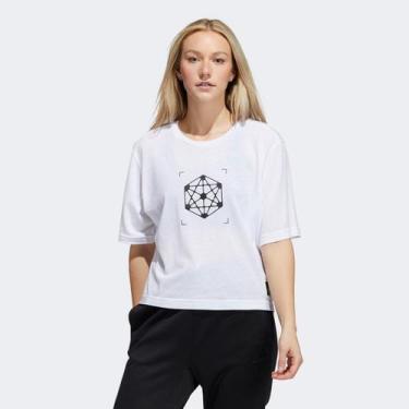 Imagem de Camiseta Adidas Gráfica Innov 4D Feminina