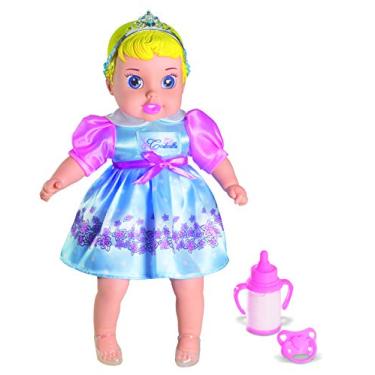 Imagem de Boneca Baby Cinderela Cheirinho De bebê Vem Com Acessórios 45 CM +De 3 Anos Brinquedo Mimo Toys - 6466-3